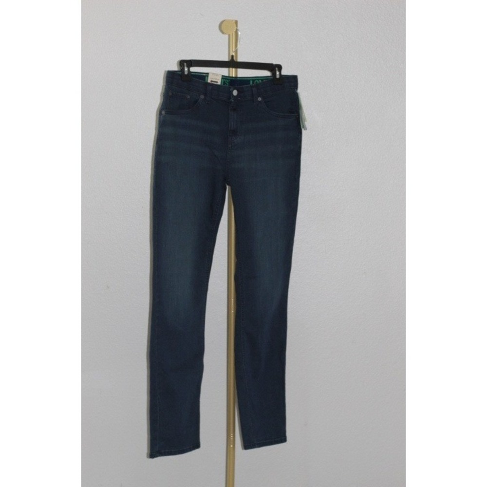 Levi's 511 Slim Fit Boys Jeans Dark Indigo Adjustable Waist 20 Reg 30x32 NEW